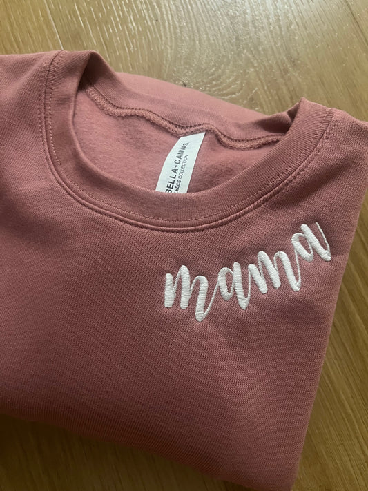 Custom "mama" Sweater