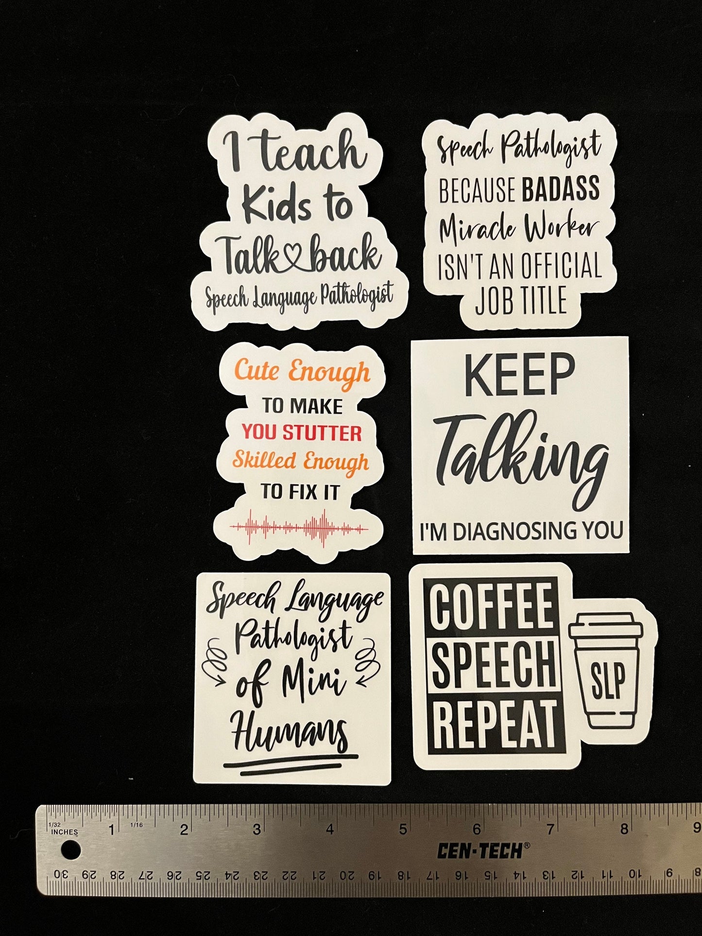 Speech Language Pathologist Sticker Pack