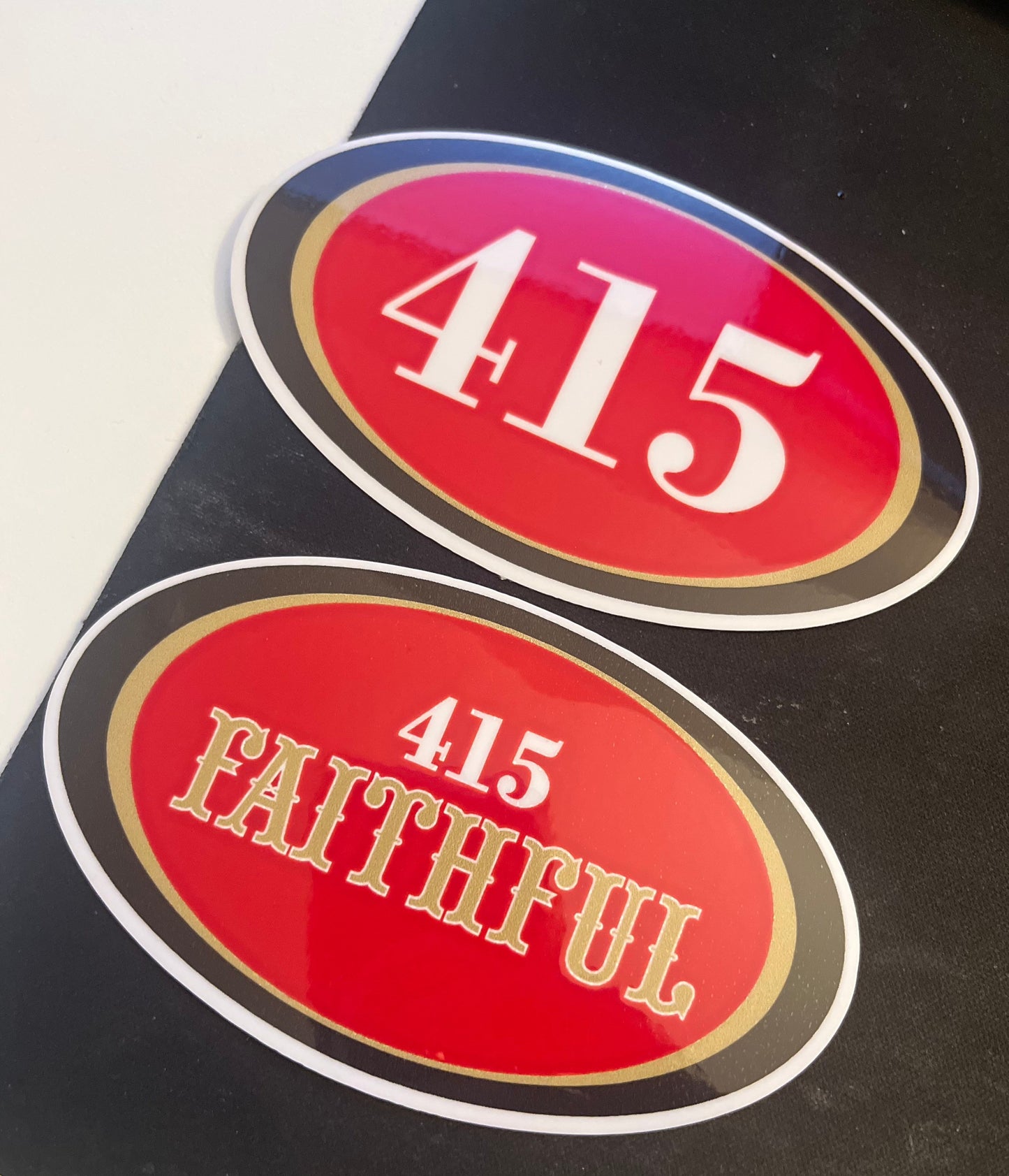 415 / 415 Faithful  Vinyl Decal